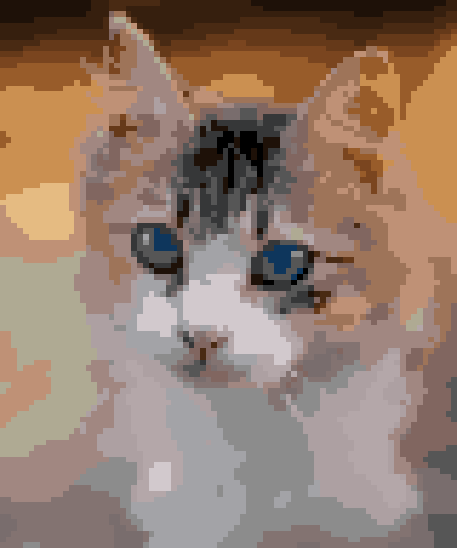 Reviewed tabby cross-stitch colour chart